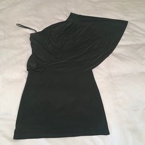 Jessica Simpson Off Shoulder Black Cocktail Dress